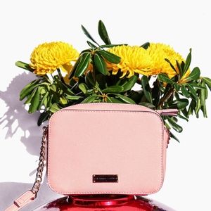 blush pink bag